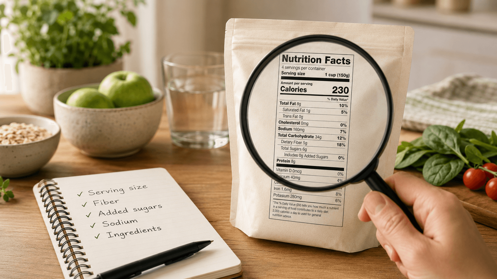 How to Read U.S. Nutrition Facts Labels Without Getting Lost in Marketing Claims
